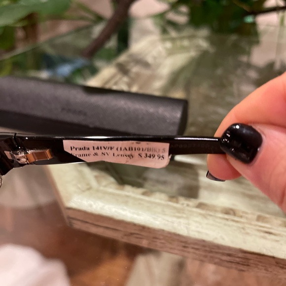 Never been worn pair of Prada glasses with diamond in side. - Picture 3 of 6